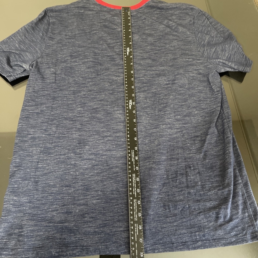 Nike New York Yankees T Shirt Mens XL New Blue Red Short Sleeve Cooperstown #235 - Picture 10 of 10